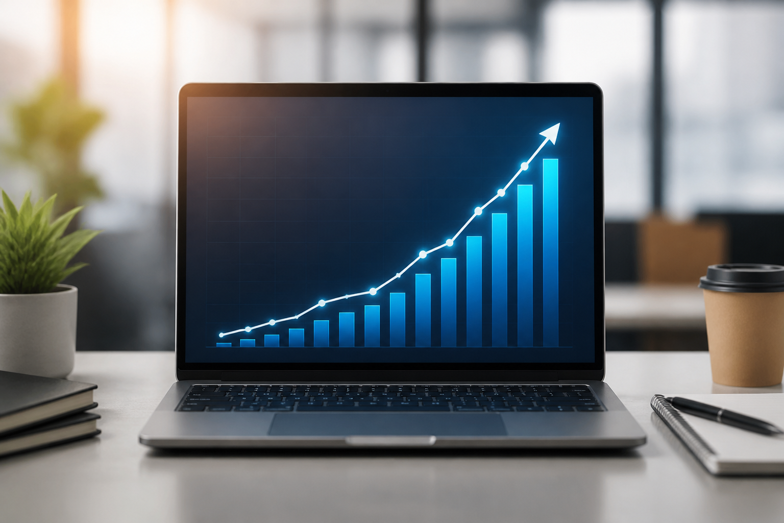 automação de marketing — gráfico ilustrando o crescimento da automação de marketing ao longo dos anos