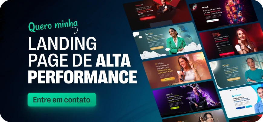 Landing page de alta conversão criada pela Polar WP